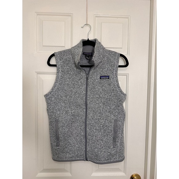 Patagonia Jackets & Blazers - Unavailable - Patagonia Better Sweater Vest Womens Small Grey Heather Zip Fleece